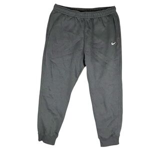 Nike Sweatpants Mens XL Dark Gray Sportswear Club Fleece Jogger Swoosh